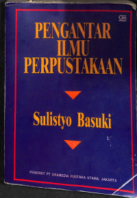 Pengantar ilmu perpustakaan tahun 1991