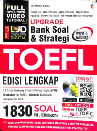 Upgrade bank soal  & strategi toefl edisi lengkap