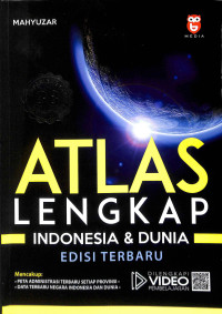 Atlas lengkap indonesia & dunia edisi terbaru superlengkap 38 provinsi tahun 2024