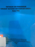 Tantangan dan rongrongan terhadap keutuhan dan kesatuan bangsa : kasus prri