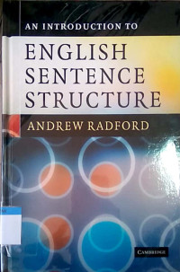 An introduction to english sentence structure