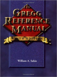 The gregg reference manual ninth edition