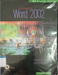 Microsoft word 2002 : the O'Leary series