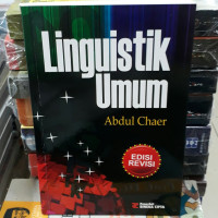 Linguistik umum (edisi revisi baru 2014)