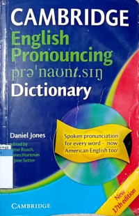 Cambridge English pronouncing dictionary