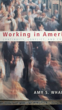 Working in america second edition