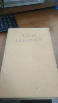 Biblia hebraica tahun 1973