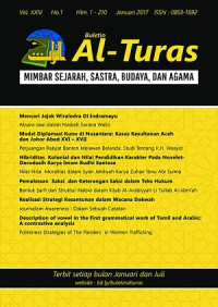 Buletin al-turas : mimbar sejarah, sastra, budaya dan agama vol. xxiii no.1, januari 2017