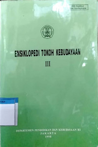 Ensiklopedi tokoh kebudayaan III