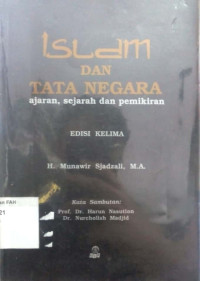 Islam dan tata negara : ajaran,sejarah dan pemikiran