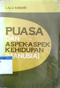 Puasa dan aspek-aspek kehidupan (manusia)