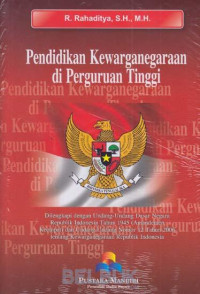 Pendidikan kewarganegaraan di perguruan tinggi